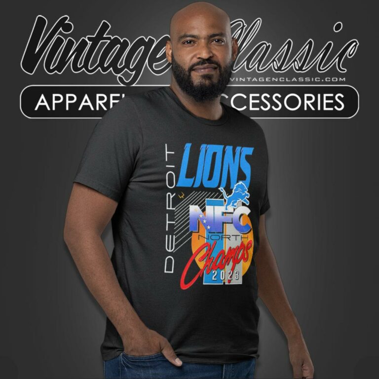 Detroit Lions 2023 Nfc North Champs T Shirt Detroit Lions 2023 Nfc North Champs T Shirt