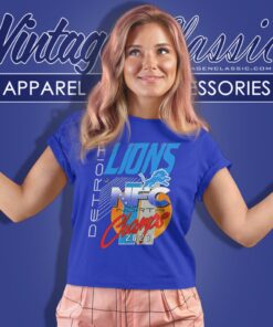 Detroit Lions 2023 NFC North Champs Shirt 6 Detroit Lions 2023 Nfc North Champs Women T Shirt