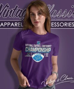 Detroit Lions AFC American Football Conference Championship 2023 2024 Shirt 6 Detroit Lions Afc American Football Conference Championship 2023 2024 Women T Shirt