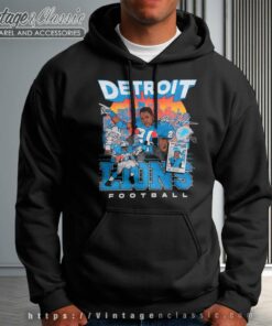Detroit Lions Barry Sanders Hoodie