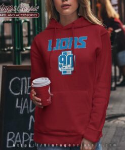 Detroit Lions Celebrate 90th Season Hoodie