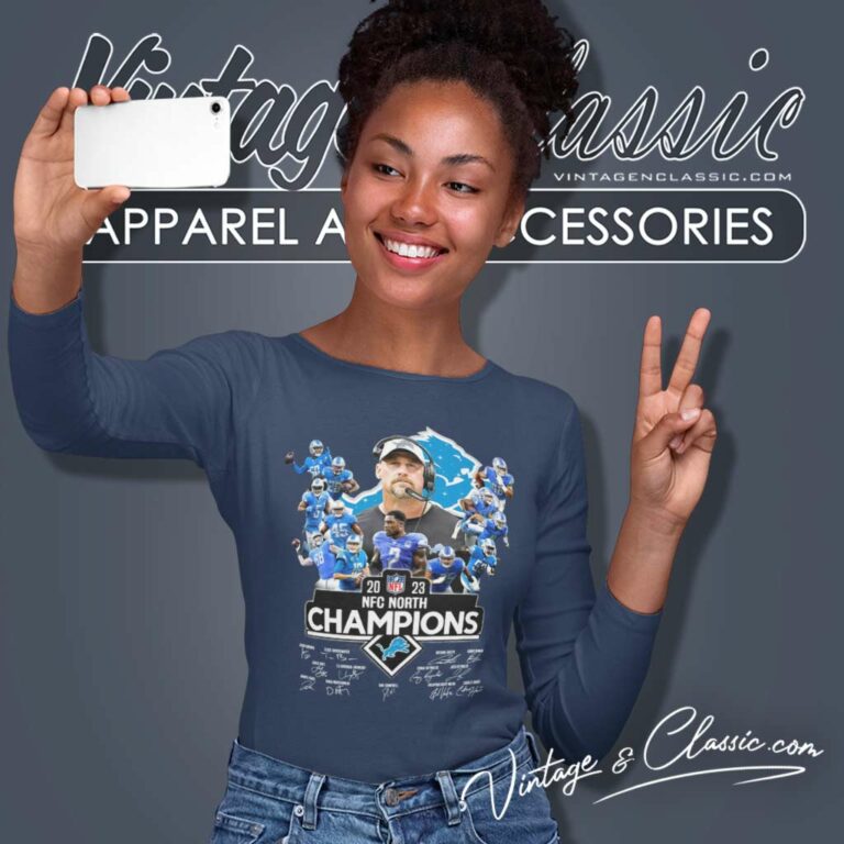 Detroit Lions Champions Signature Long Sleeve Tee Detroit Lions Champions Signature Long Sleeve Tee