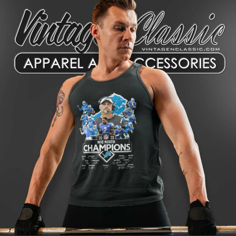 Detroit Lions Champions Signature Tank Top Racerback Detroit Lions Champions Signature Tank Top Racerback