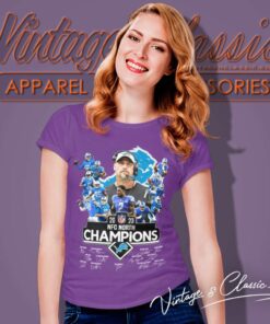 Detroit Lions Champions Signature Shirt 6 Detroit Lions Champions Signature Women TShirt