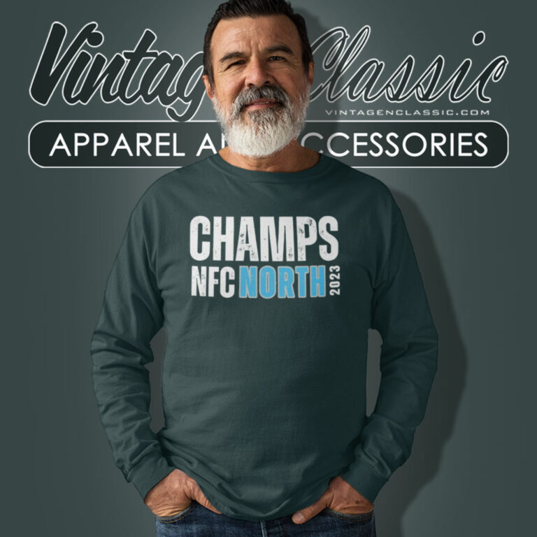 Detroit Lions Champs Nfc North 2023 Long Sleeve Tee Detroit Lions Champs Nfc North 2023 Long Sleeve Tee
