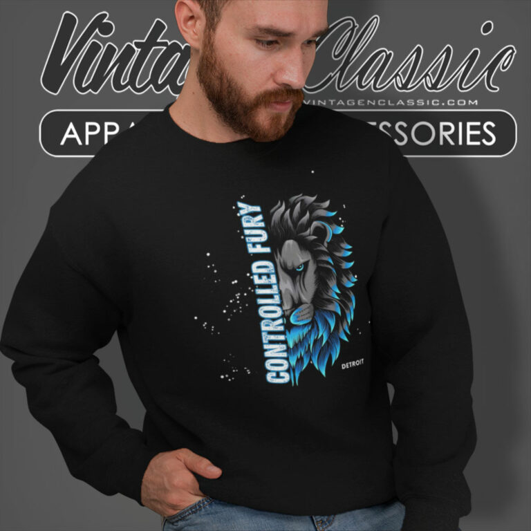 Detroit Lions Controlled Fury Sweatshirt Detroit Lions Controlled Fury Sweatshirt