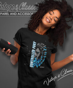 Detroit Lions Controlled Fury Shirt 5 Detroit Lions Controlled Fury Women T Shirt