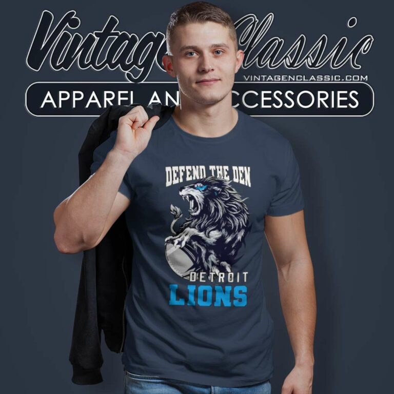 Detroit Lions Defend The Den T Shirt Detroit Lions Defend The Den T Shirt