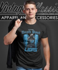 Detroit Lions Five Finger Death Punch T Shirt