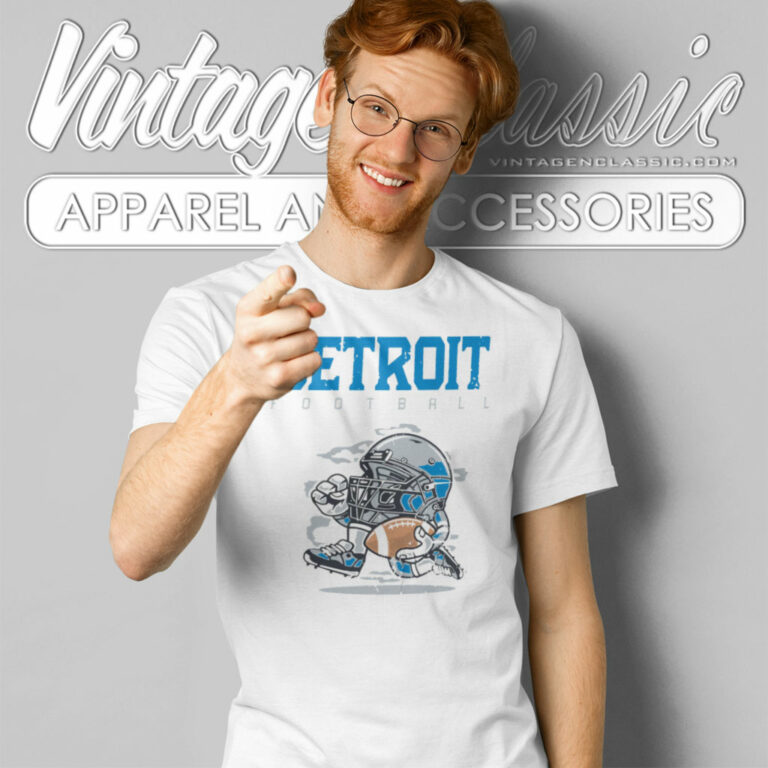 Detroit Lions Football Helmet Vintage T Shirt Detroit Lions Football Helmet Vintage T Shirt