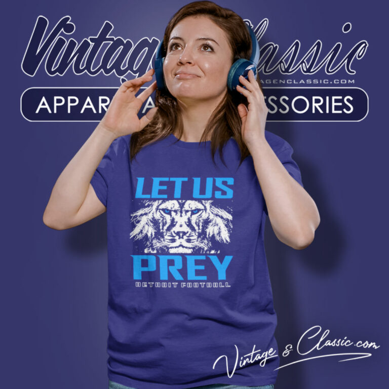 Detroit Lions Football Let Us Prey Women T Shirt Detroit Lions Football Let Us Prey Women T Shirt