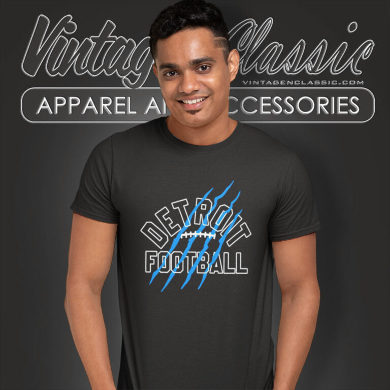 Detroit Lions Football Scratches Nfl T Shirt Detroit Lions Football Scratches Nfl T Shirt