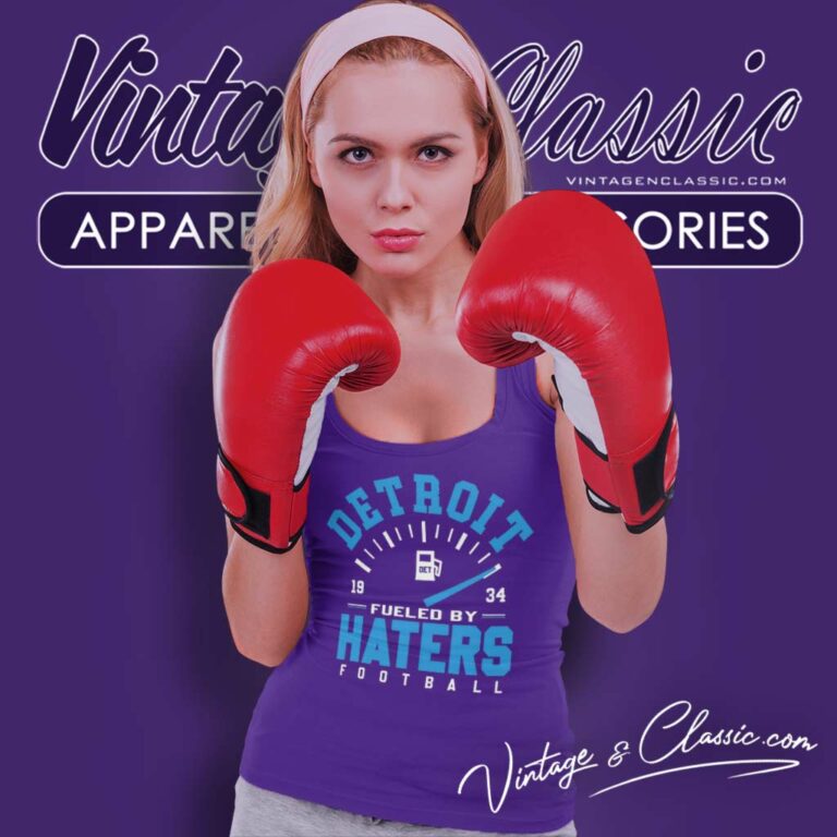 Detroit Lions Fueled By Haters Football Tank Top Racerback Detroit Lions Fueled By Haters Football Tank Top Racerback