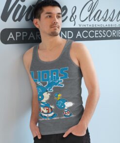 Detroit Lions Lets Play Football Together Snoopy Shirt