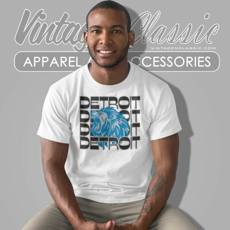 Detroit Lions Logo Shirt Gift For Super Bowl T Shirt Detroit Lions Logo Shirt Gift For Super Bowl T Shirt