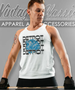 Detroit Lions Logo Shirt Gift For Super Bowl 4 Detroit Lions Logo Shirt Gift For Super Bowl Tank Top Racerback