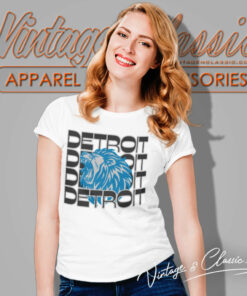 Detroit Lions Logo Shirt Gift For Super Bowl 6 Detroit Lions Logo Shirt Gift For Super Bowl Women T Shirt