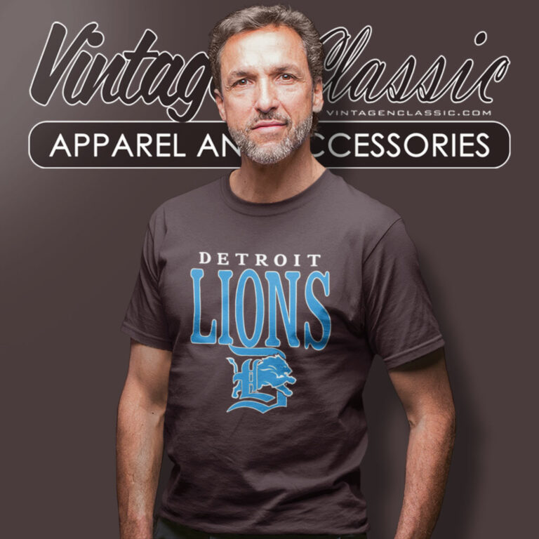 Detroit Lions Logo Vintage T Shirt Detroit Lions Logo Vintage T Shirt