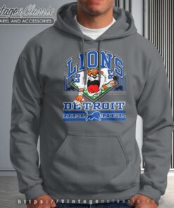 Detroit Lions Looney Tunes Taz Hoodie