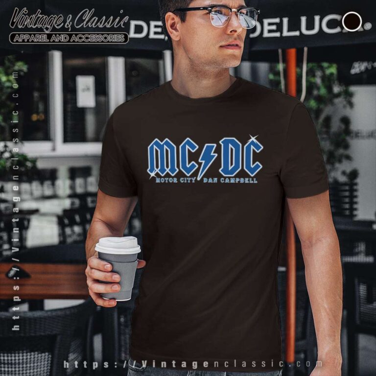 Detroit Lions Mcdc Motor City Dan Campbell T Shirt Detroit Lions Mcdc Motor City Dan Campbell T Shirt