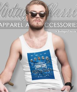Detroit Lions Nfc North Champions Poster Tank Top Racerback