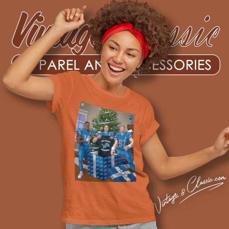 Detroit Lions Nfc North Champions Women TShirt Detroit Lions Nfc North Champions Women TShirt