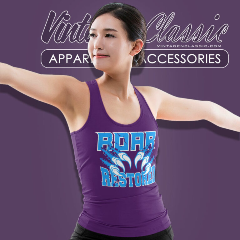 Detroit Lions Roar Restored Shirt Gift For Fans Tank Top Racerback Detroit Lions Roar Restored Shirt Gift For Fans Tank Top Racerback