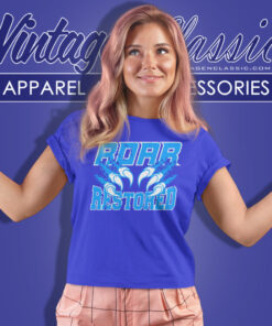 Detroit Lions Roar Restored Shirt Gift For Fans 5 Detroit Lions Roar Restored Shirt Gift For Fans Women T Shirt