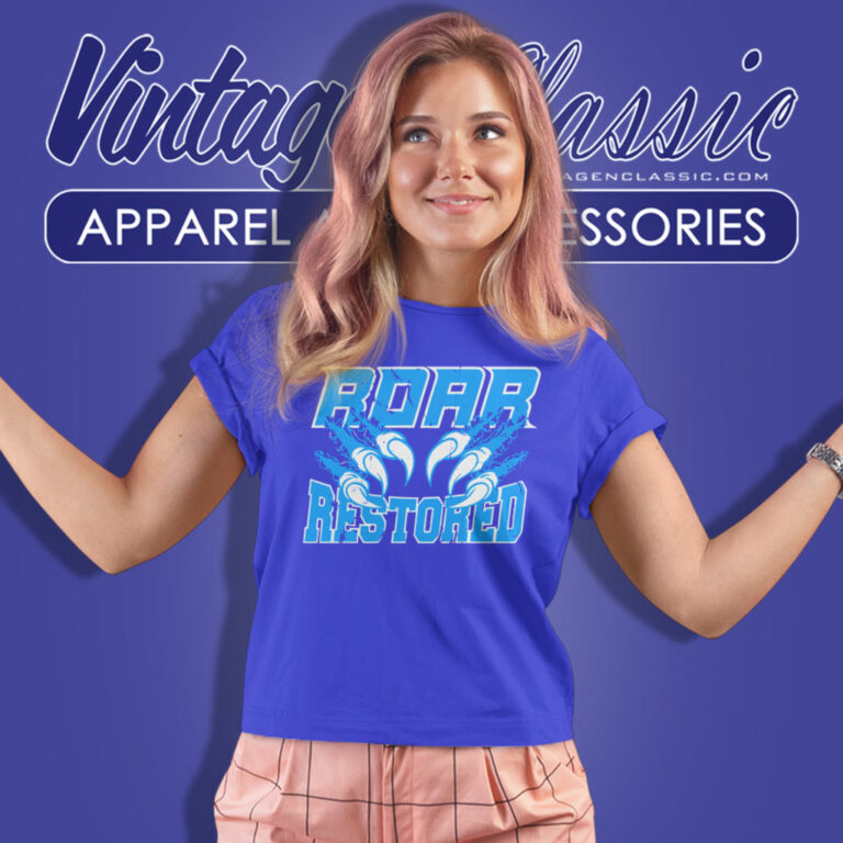 Detroit Lions Roar Restored Shirt Gift For Fans Women T Shirt Detroit Lions Roar Restored Shirt Gift For Fans Women T Shirt