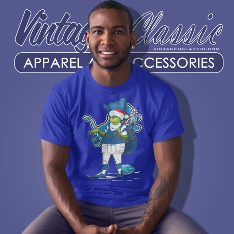 Detroit Lions Santa Grinch Christmas T Shirt Detroit Lions Santa Grinch Christmas T Shirt