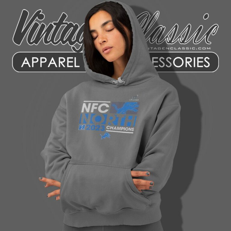 Detroit Lions Shirt 2023 Nfc North Division Champions Conquer Hoodie Detroit Lions Shirt 2023 Nfc North Division Champions Conquer Hoodie