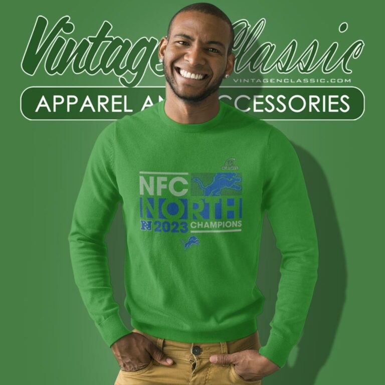 Detroit Lions Shirt 2023 Nfc North Division Champions Conquer Sweatshirt Detroit Lions Shirt 2023 Nfc North Division Champions Conquer Sweatshirt