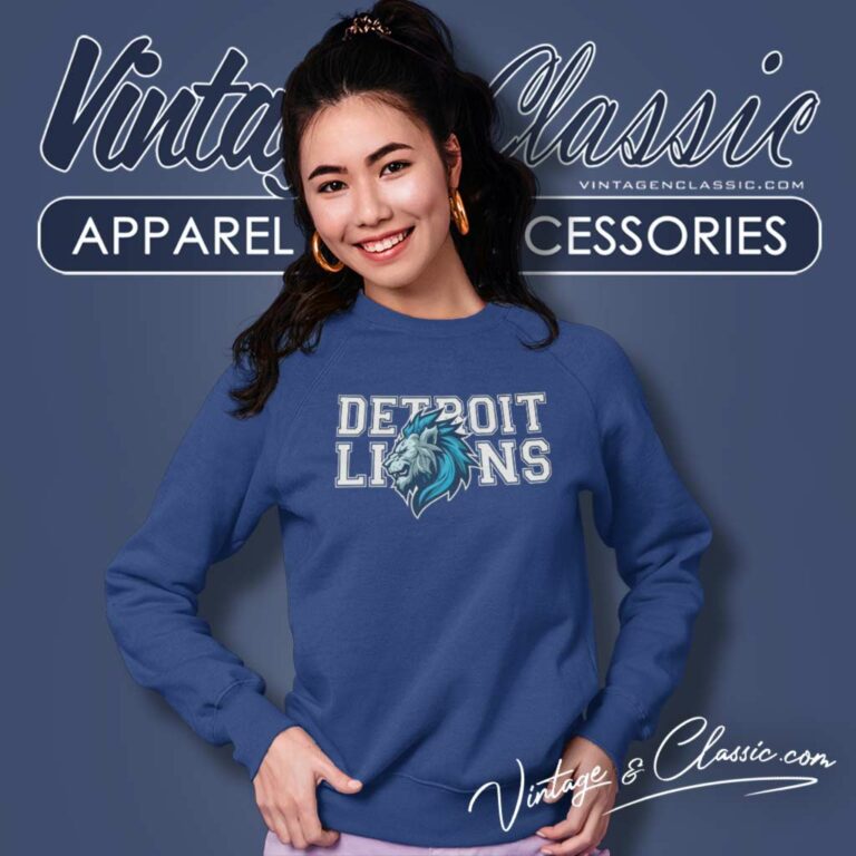 Detroit Lions Shirt Football Nfl Team Sweatshirt Detroit Lions Shirt Football Nfl Team Sweatshirt