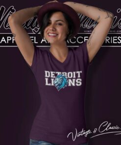 Detroit Lions Shirt Football NFL Team 4 Detroit Lions Shirt Football Nfl Team V Neck TShirt