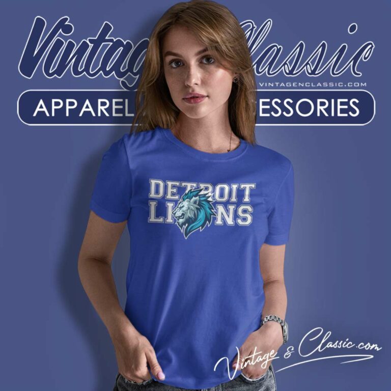 Detroit Lions Shirt Football Nfl Team Women TShirt Detroit Lions Shirt Football Nfl Team Women TShirt