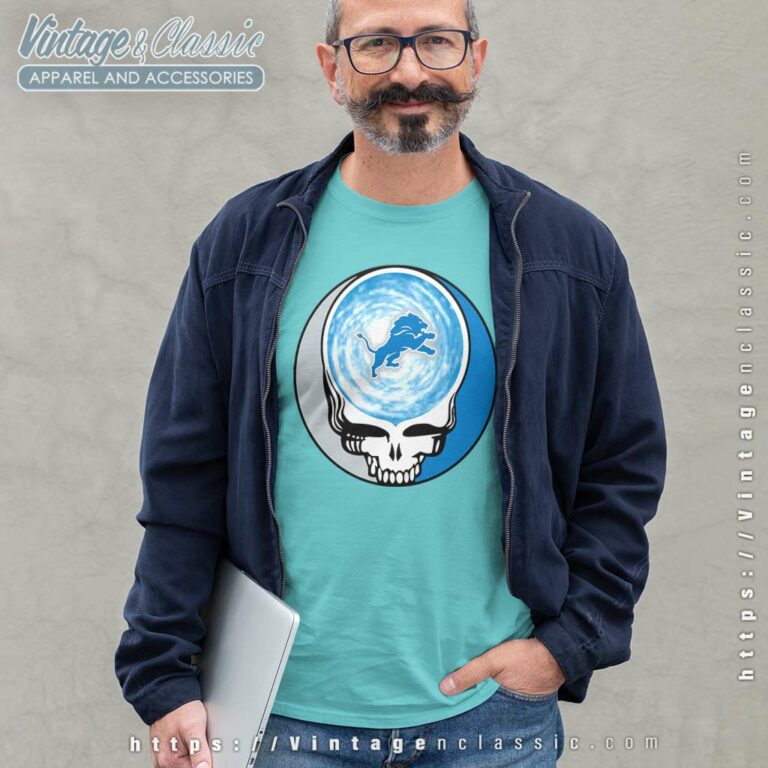 Detroit Lions Shirt Nfl Grateful Dead Logo Long Sleeve Tee Detroit Lions Shirt Nfl Grateful Dead Logo Long Sleeve Tee