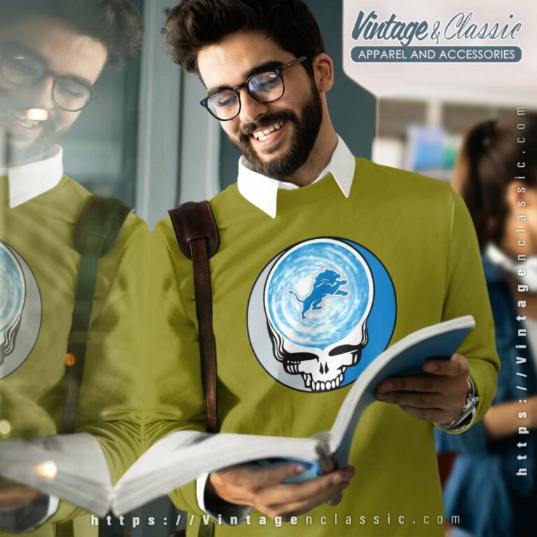 Detroit Lions Shirt Nfl Grateful Dead Logo Sweatshirt Detroit Lions Shirt Nfl Grateful Dead Logo Sweatshirt