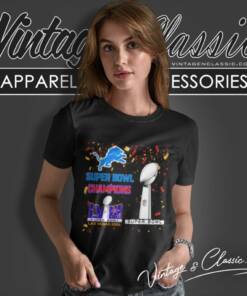 Detroit Lions Shirt Super Bowl Champions Lviii Las Vegas 2024 6 Detroit Lions Shirt Super Bowl Champions Lviii Las Vegas 2024 Women T Shirt