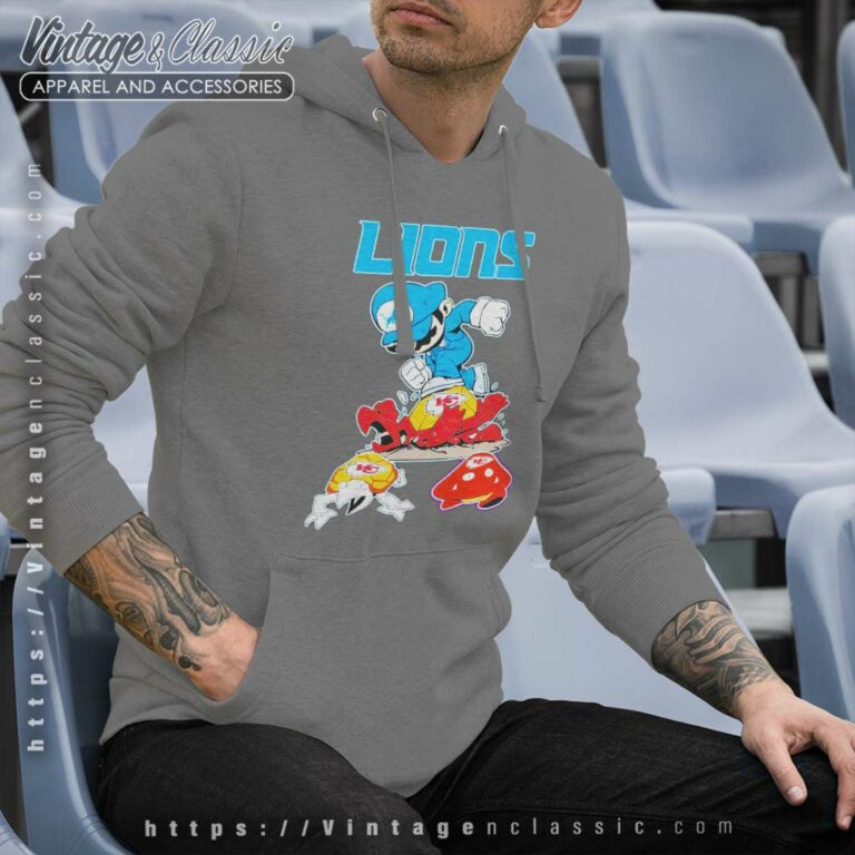 Detroit Lions Shirt Super Mario Kansas City Chiefs 2023 Hoodie Detroit Lions Shirt Super Mario Kansas City Chiefs 2023 Hoodie