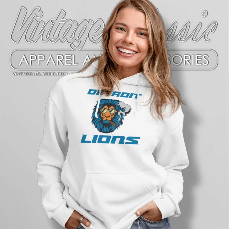 Detroit Lions Smoking Football Team Hoodie Detroit Lions Smoking Football Team Hoodie