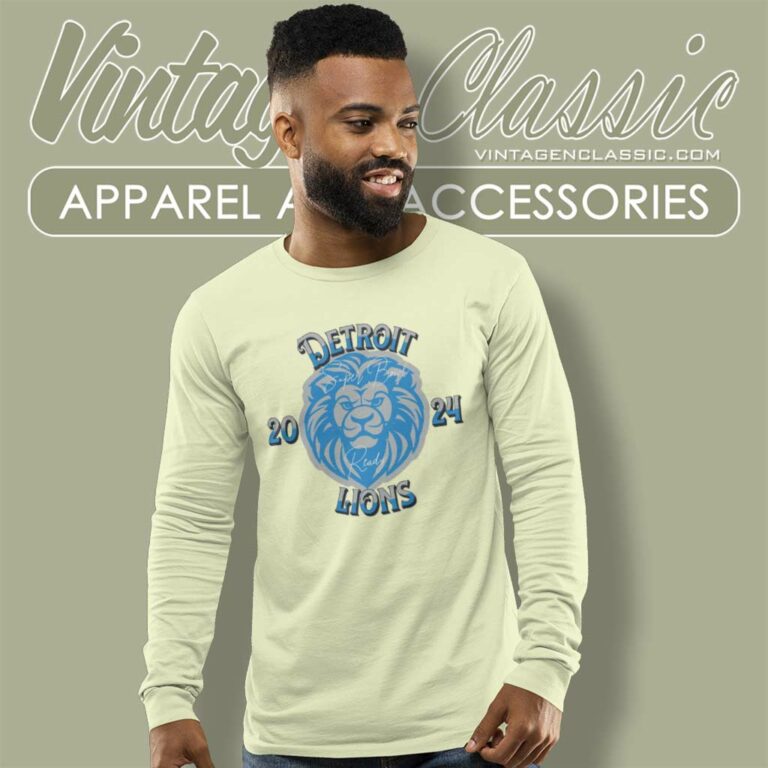 Detroit Lions Super Bowl Ready 2024 Long Sleeve Tee Detroit Lions Super Bowl Ready 2024 Long Sleeve Tee