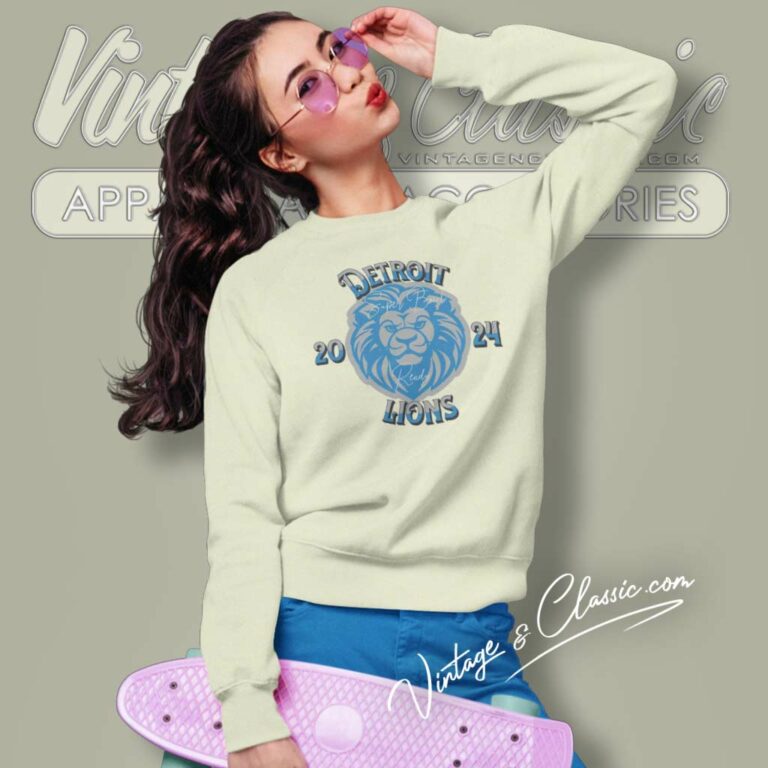 Detroit Lions Super Bowl Ready 2024 Sweatshirt Detroit Lions Super Bowl Ready 2024 Sweatshirt