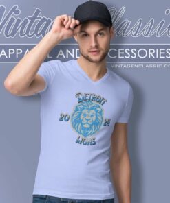 Detroit Lions Super Bowl Ready 2024 Shirt 5 Detroit Lions Super Bowl Ready 2024 V Neck TShirt
