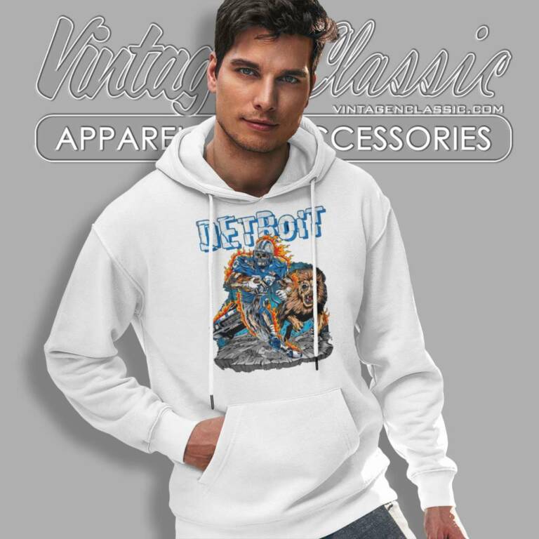 Detroit Lions Super Bowl Vintage Hoodie Detroit Lions Super Bowl Vintage Hoodie