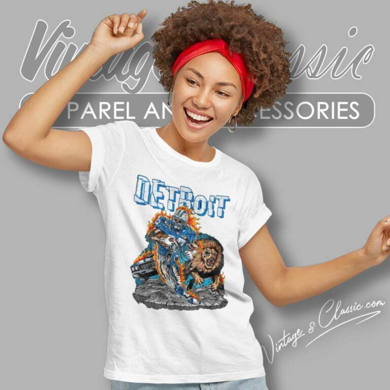 Detroit Lions Super Bowl Vintage Women TShirt Detroit Lions Super Bowl Vintage Women TShirt