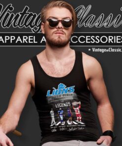 Detroit Lions The Legends Signature Shirt 4 Detroit Lions The Legends Signature Tank Top Racerback