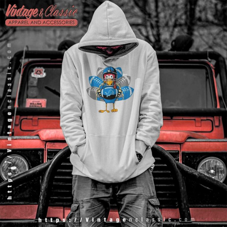 Detroit Lions Turkey Thanksgiving Day Hoodie Detroit Lions Turkey Thanksgiving Day Hoodie