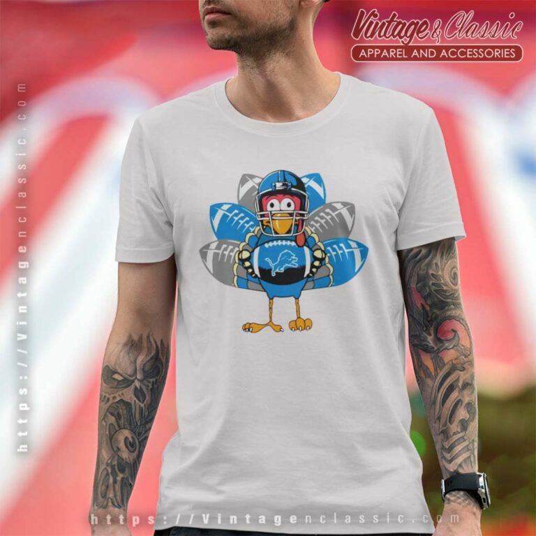Detroit Lions Turkey Thanksgiving Day T Shirt Detroit Lions Turkey Thanksgiving Day T Shirt