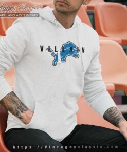 Detroit Lions Villain Logo Hoodie