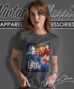 Detroit Lions Vs San Francisco 49ers Nfc Championship 2024 Women T Shirt